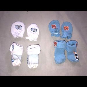 Safari mitten & socks set